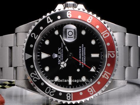 rolex gmt rosso nero anni 90 16710|rolex gmt master ii.